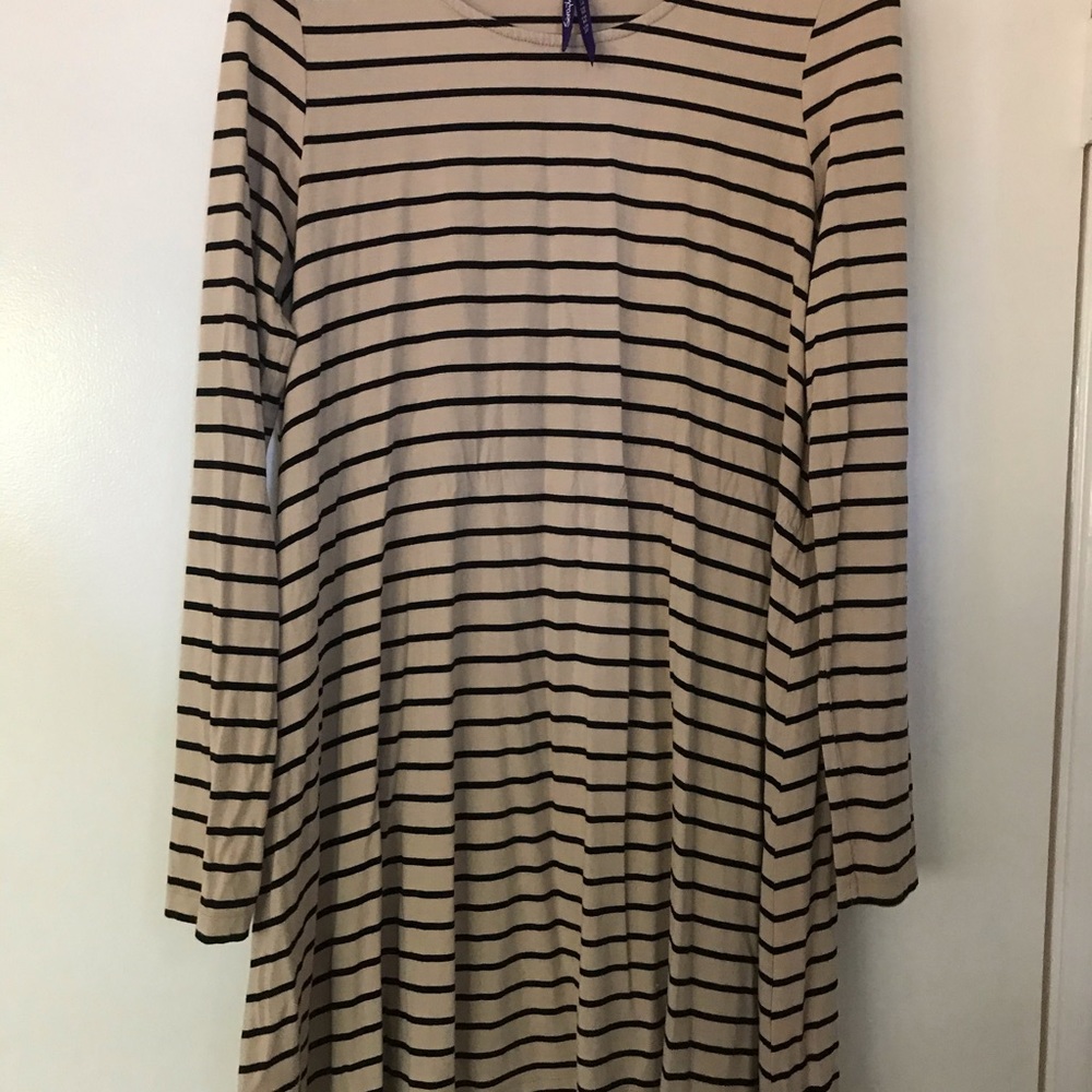 Seraphine striped maternity dress Pea in the Pod